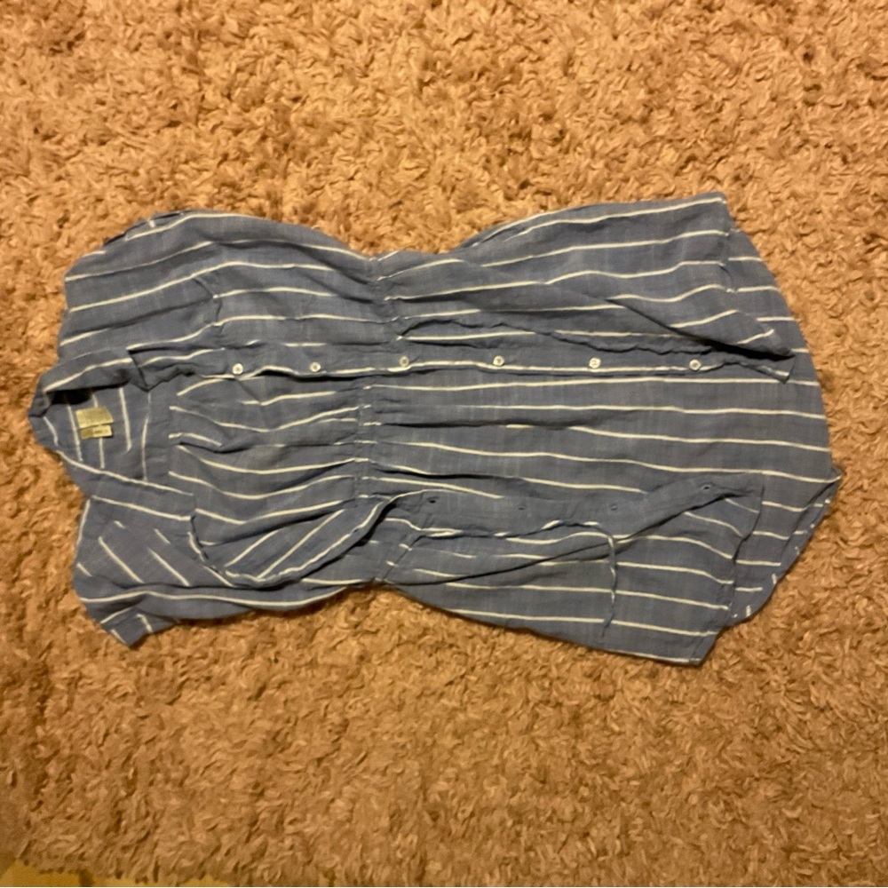 Hello! I am selling a light, airy dress that buttons all the way down.